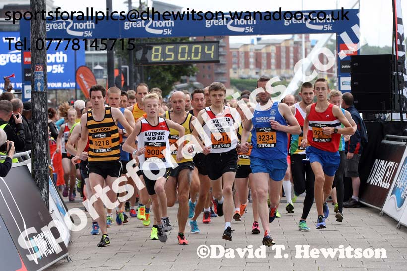 Great  North 5k, Newcastle/Gateshead. Photo: David T. Hewitson/Sports for All Pics